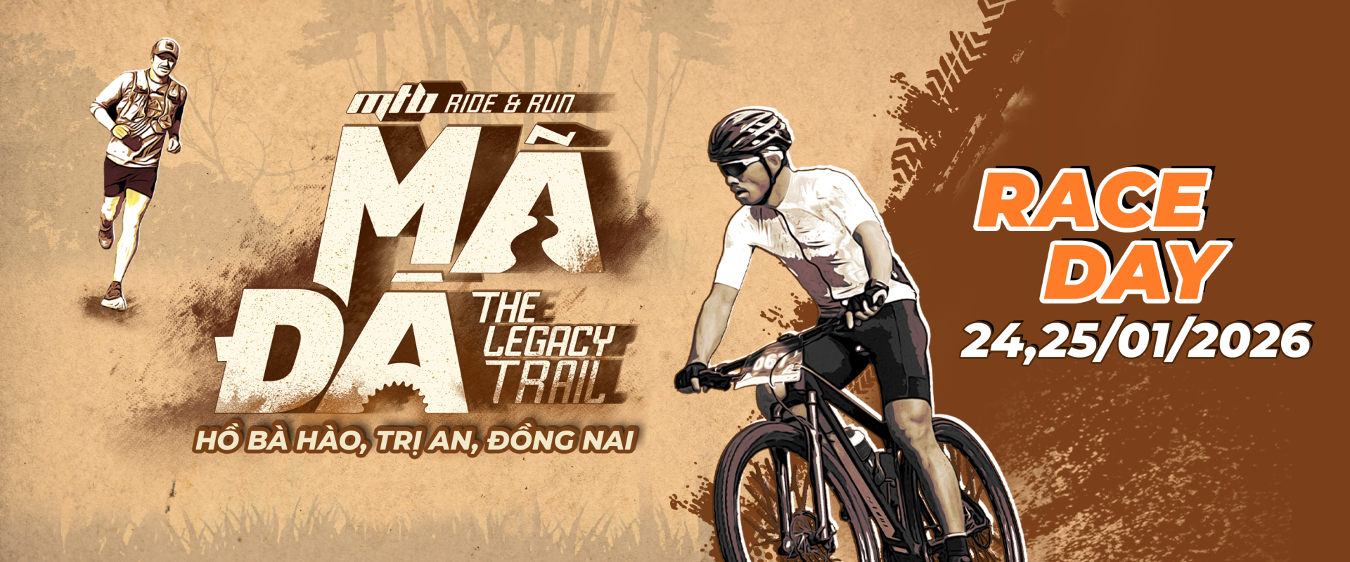 MTB Ride & Run - Mã Đà Legacy Trail 2025